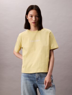 Standard Logo Relaxed T-Shirt, Muted Lime