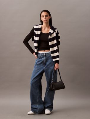 Женские футболки Calvin Klein Cotton Contour Rib U-Neck Tee — фото 2