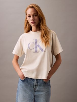 Monogram Boxy T-Shirt, Turtledove