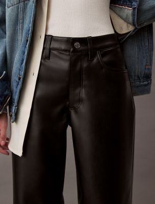 Faux Leather 90s Pants | Calvin Klein