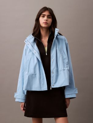 Relaxed Waisted Jacket, Shoreside Blue