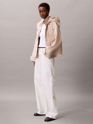Relaxed Waisted Jacket, Humus