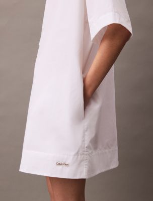 Женские платья Calvin Klein Cotton Relaxed Mini T-Shirt Dress — фото 5