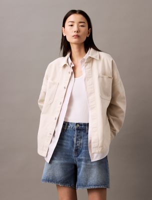 Relaxed Utility Shirt, Soft Bone
