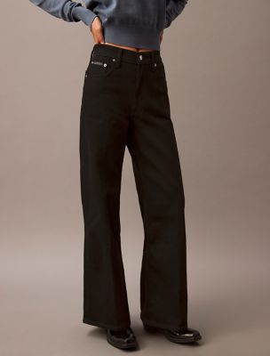 Ultra High Rise Wide Leg Jeans | Calvin Klein