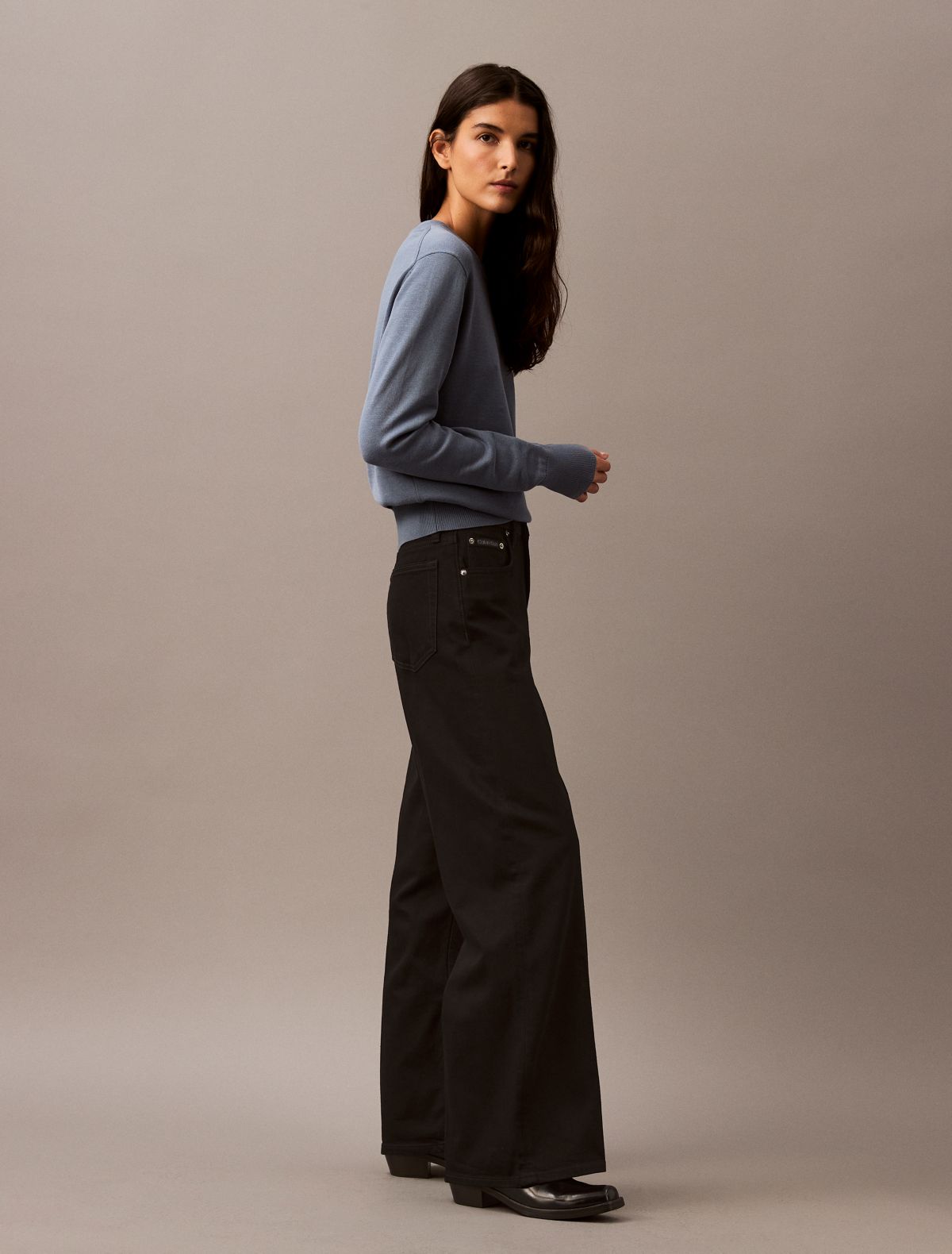 Ultra High Rise Wide Leg Jeans