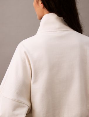 Archive Terry Relaxed Zip Sweatshirt | Calvin Klein