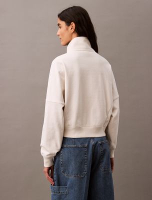Archive Terry Relaxed Zip Sweatshirt | Calvin Klein