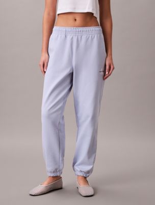 Женские брюки Calvin Klein Monologo French Terry Joggers — фото 4