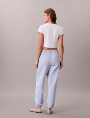 Женские брюки Calvin Klein Monologo French Terry Joggers — фото 5