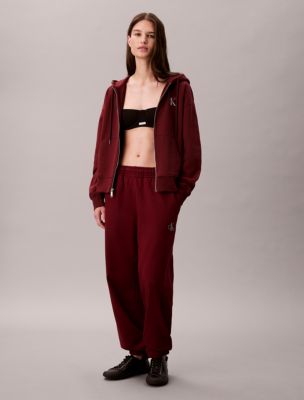 Monologo French Terry Joggers, Renaissance Red
