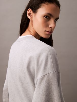 Archive Logo Fleece Relaxed Sweatshirt | Calvin Klein