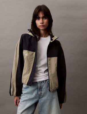 Ripstop Relaxed Jacket, Laurel Oak / Sky Captain