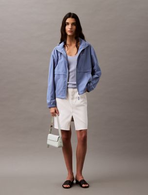 Nylon Windbreaker Jacket, English Manor