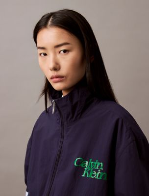 Colorblock Nylon Zip Jacket | Calvin Klein® USA