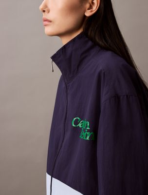 Colorblock Nylon Zip Jacket | Calvin Klein® USA