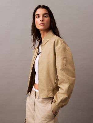 Nylon Bomber Jacket, Tree House