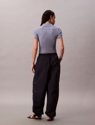 Crinkle Nylon Parachute Pants | Calvin Klein