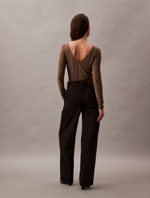 Женские джинсы Calvin Klein High Rise Barrel Jeans — фото 2