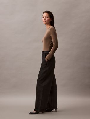 Женские джинсы Calvin Klein High Rise Barrel Jeans — фото 6