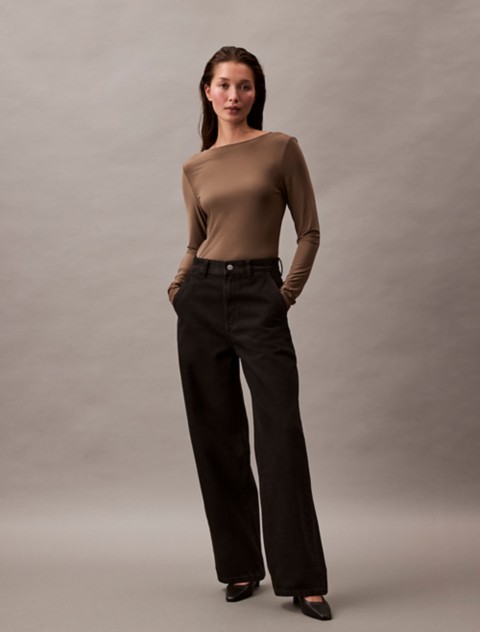 Женские джинсы Calvin Klein High Rise Barrel Jeans