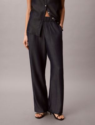 Женские джинсы Calvin Klein Relaxed Denim Pull-On Jeans — фото 2