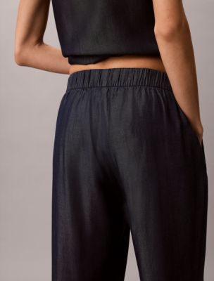 Женские джинсы Calvin Klein Relaxed Denim Pull-On Jeans — фото 5