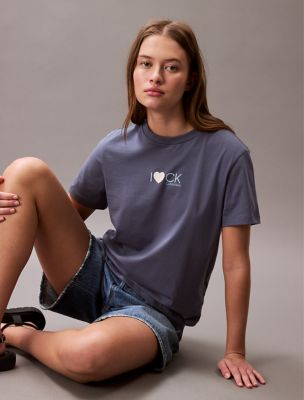 Heart Logo Classic T-Shirt, Grisaille