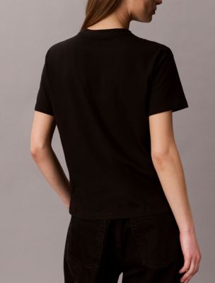 Женские футболки Calvin Klein Heart Logo Classic T-Shirt — фото 4