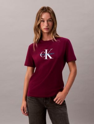 Monologo Tee, Berry Glaze 