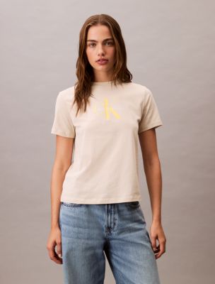 Monogram Logo Tee, Fog