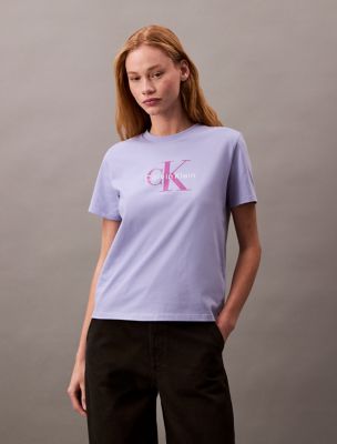 Monogram Logo Tee, Persian Violet