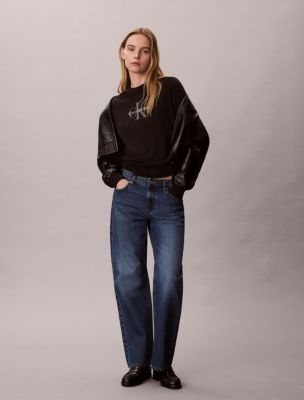 Женская футболка Calvin Klein Monologo, цвет: Чёрный — фото 2