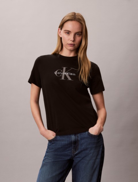 Женские футболки Calvin Klein Monologo Tee