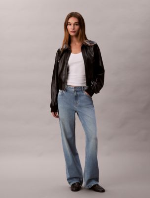 90s Straight Jeans, Blue Stone