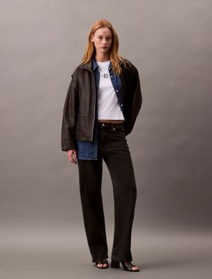 90s Straight Jeans, Essential Black