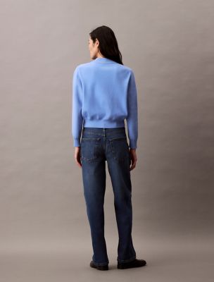 ★ ★ Women's 90s loose fit light blue denim 47B9 90s Loose Fit Jeans | Calvin Klein