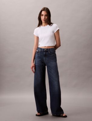 Wide Leg Jeans, Tinted Horseshoe