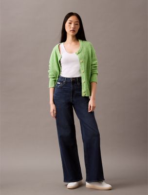 Ultra High Rise Wide Leg Fit Jeans, Vintage Harbor