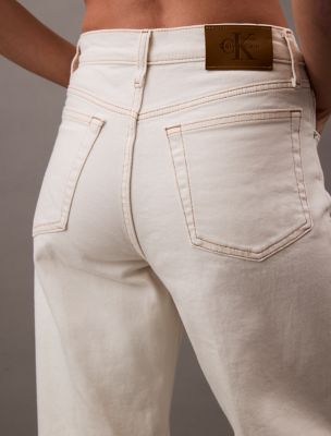 Ultra High Rise Wide Leg Fit Jeans | Calvin Klein