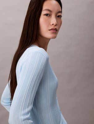 Женские кардиганы Calvin Klein Smooth Variegated Rib Sweater Cardigan — фото 2