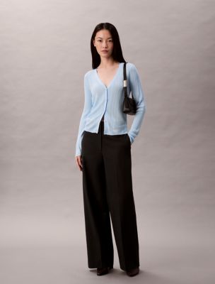 Женские кардиганы Calvin Klein Smooth Variegated Rib Sweater Cardigan — фото 3