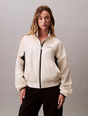 Relaxed Track Jacket , Tofu