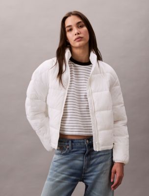 Lightweight Puffer Jacket , Snow White
