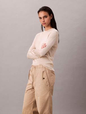 Женские брюки Calvin Klein Cotton Cargo Pants — фото 2