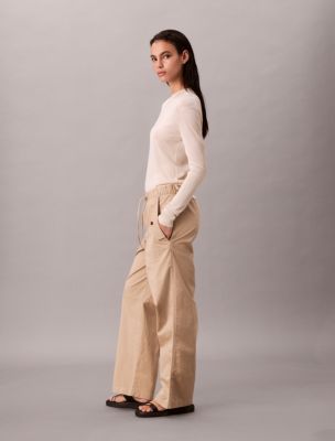 Женские брюки Calvin Klein Cotton Cargo Pants — фото 4