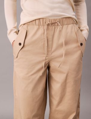 Женские брюки Calvin Klein Cotton Cargo Pants — фото 5