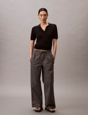 Cotton Cargo Pants, Gunmetal