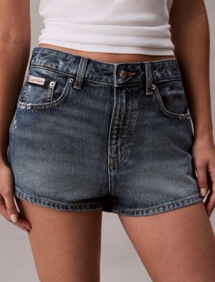 Denim Mini Shorts - thumbnail 4