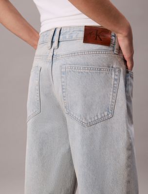 Женские джинсы Calvin Klein Wide Cuff Relaxed Jeans — фото 5